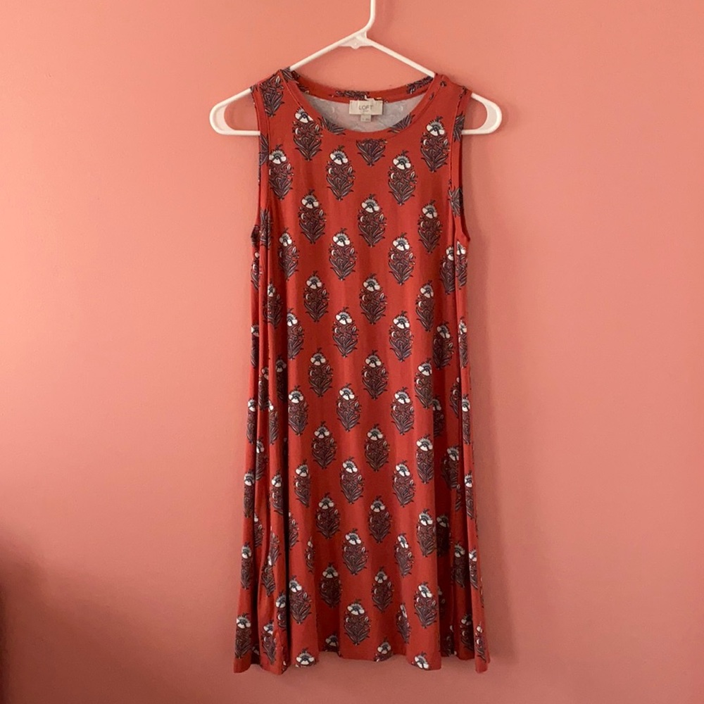cute floral dress from LOFT
